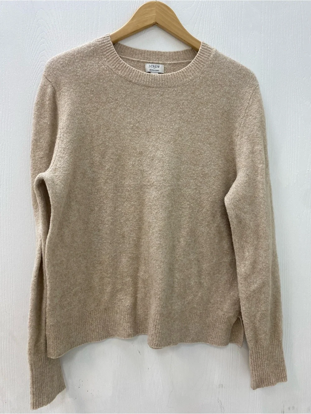 J. Crew Beige Crewneck Sweater